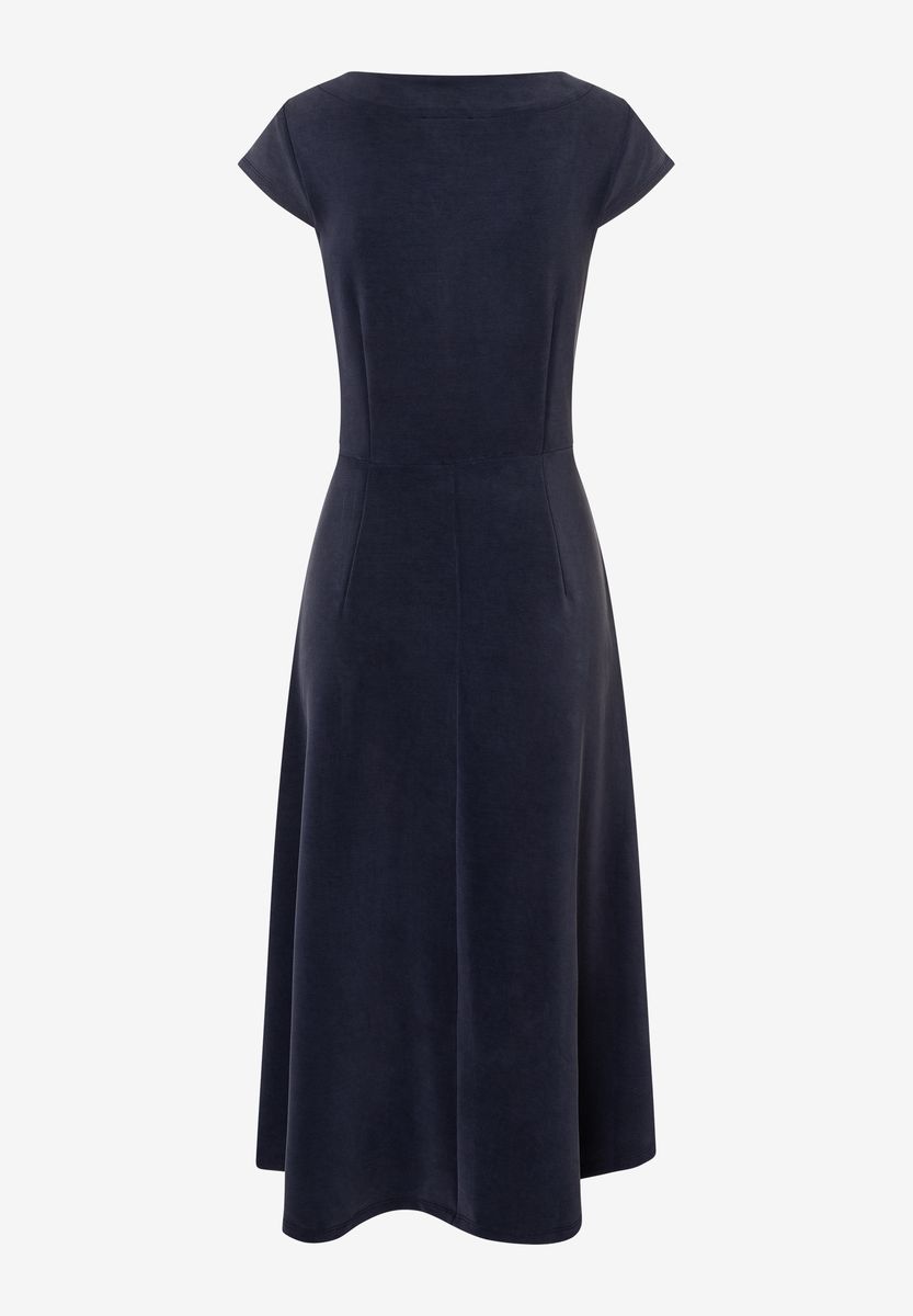 Elegantes Midikleid mit Faltenrock