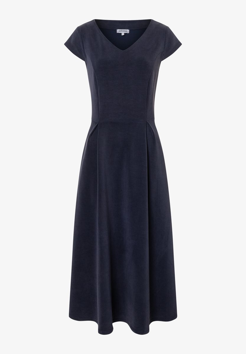 Elegantes Midikleid mit Faltenrock