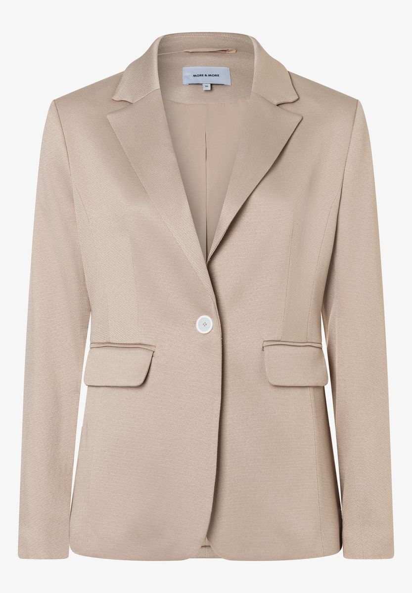 Blazer mit Ripsstruktur