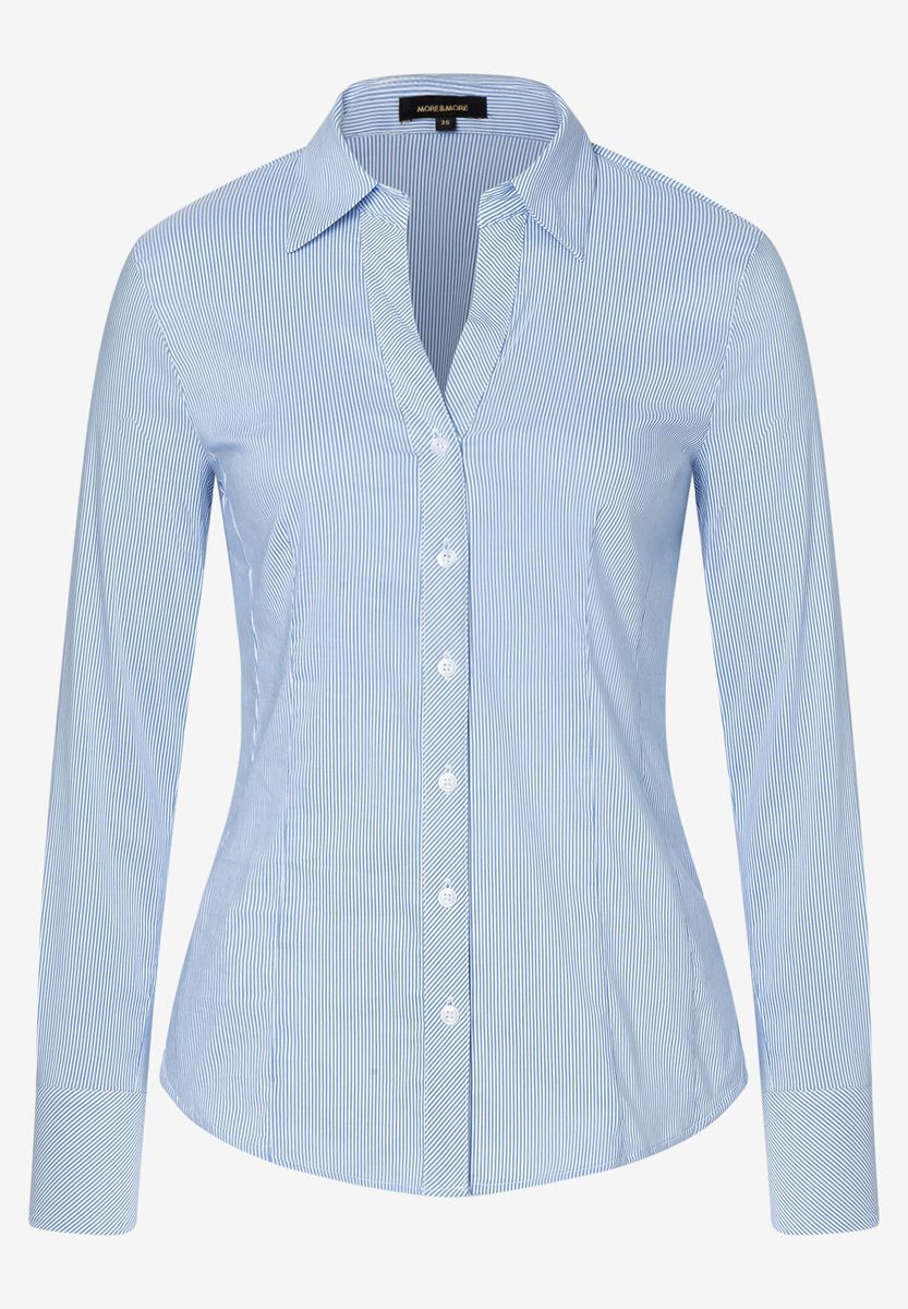 Gestreifte Langarm Bluse