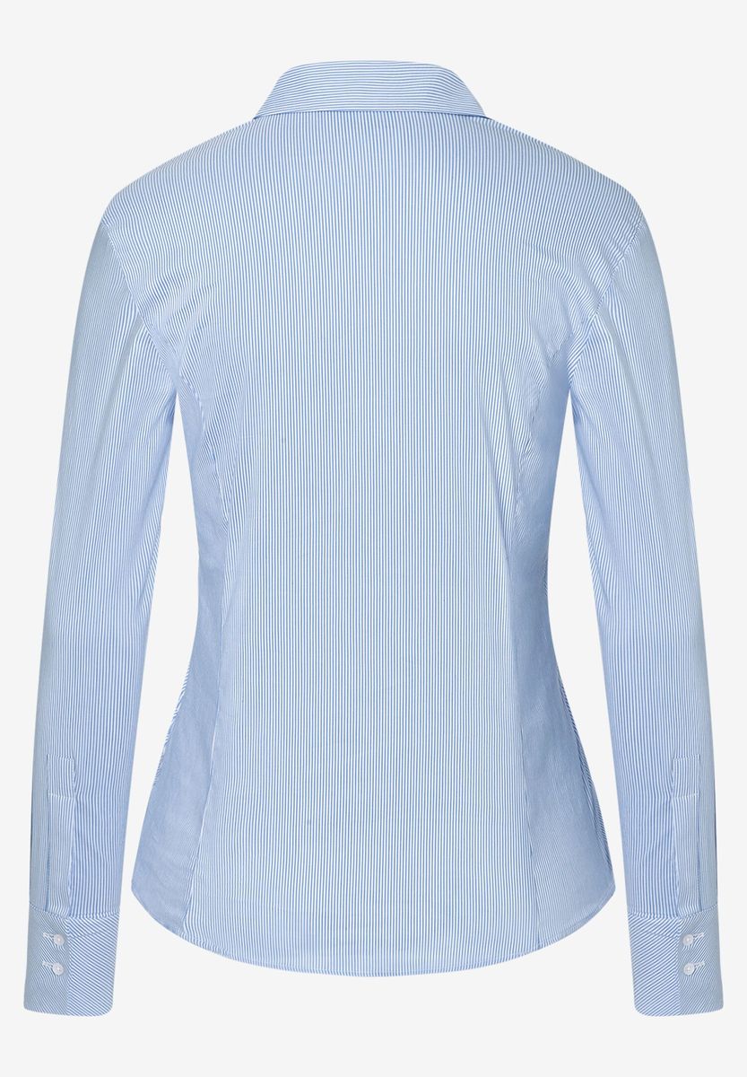 Gestreifte Langarm Bluse