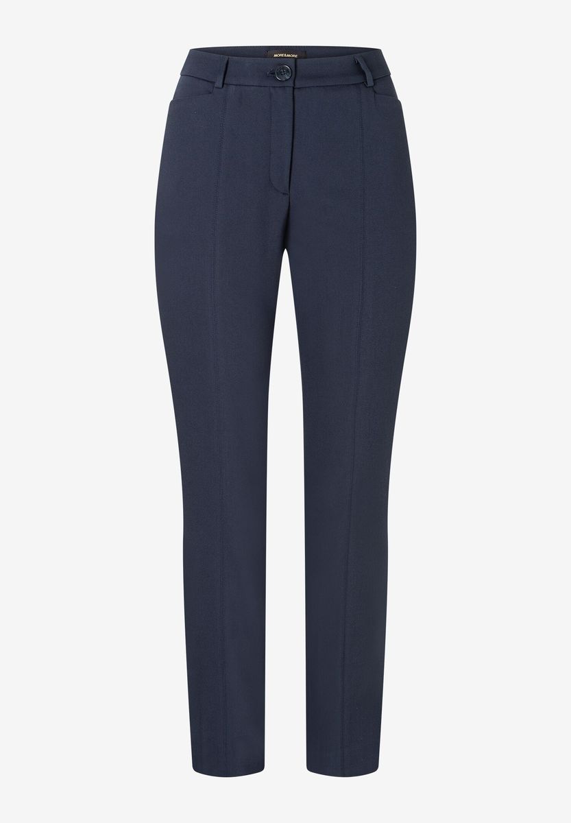 Blaue Stretchhose