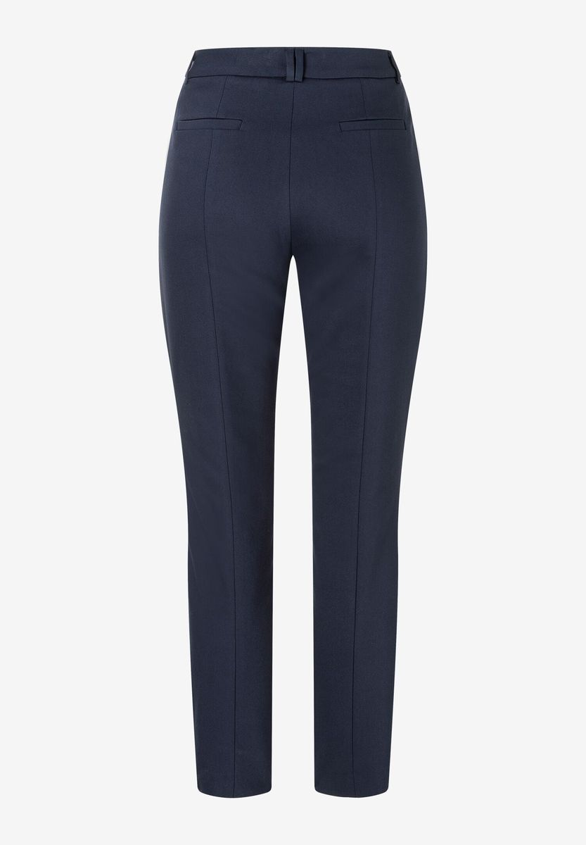 Blaue Stretchhose