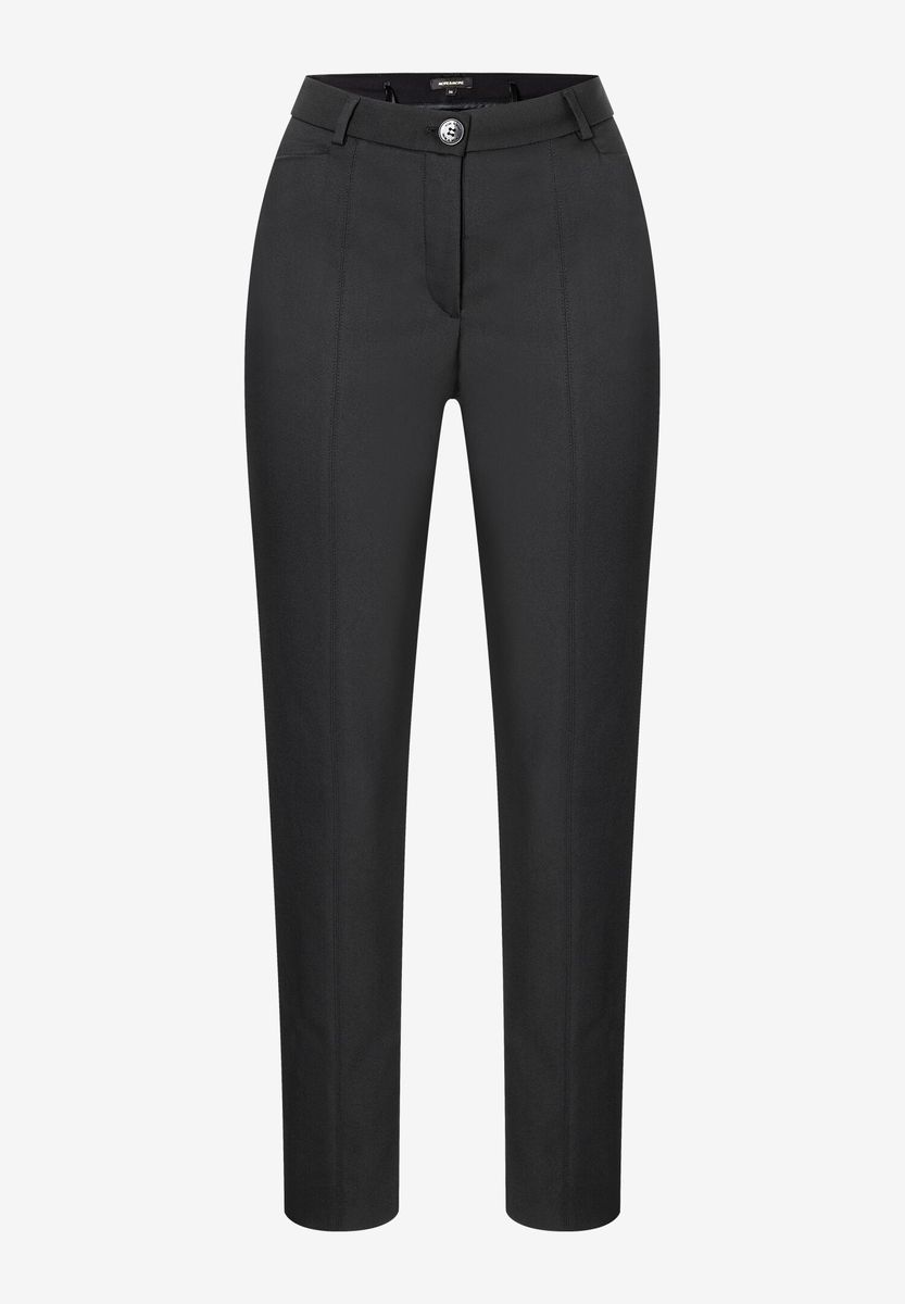 Blaue Stretchhose