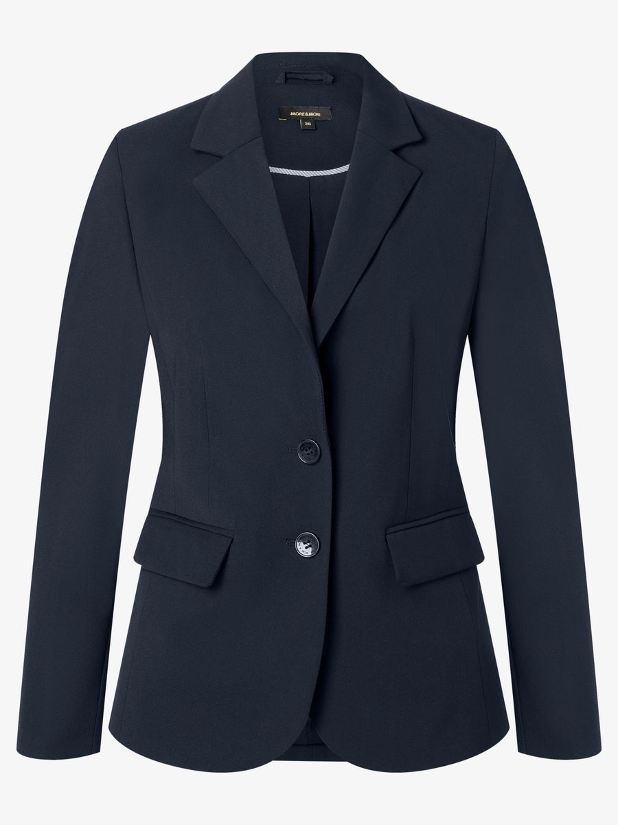 Klassischer taillierter Zwei-Knopf-Blazer