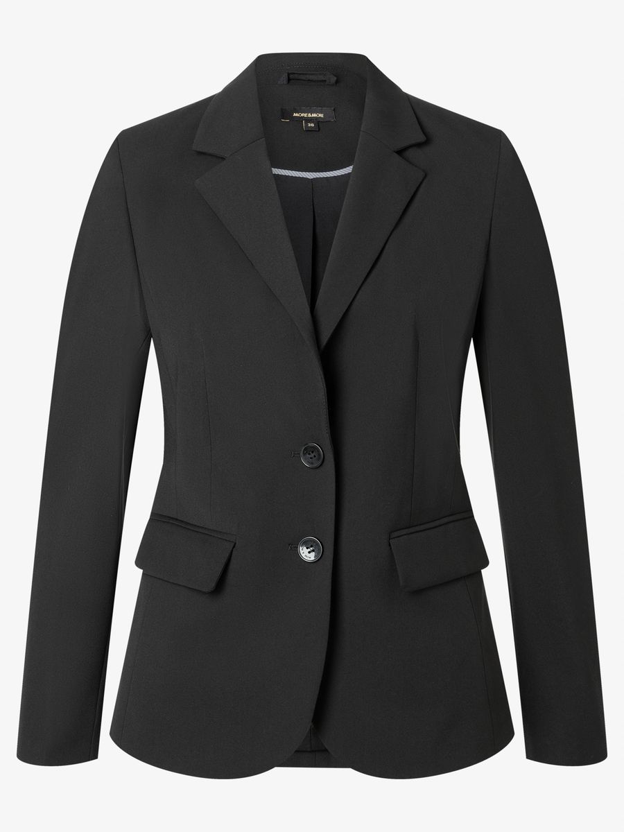 Klassischer taillierter Zwei-Knopf-Blazer