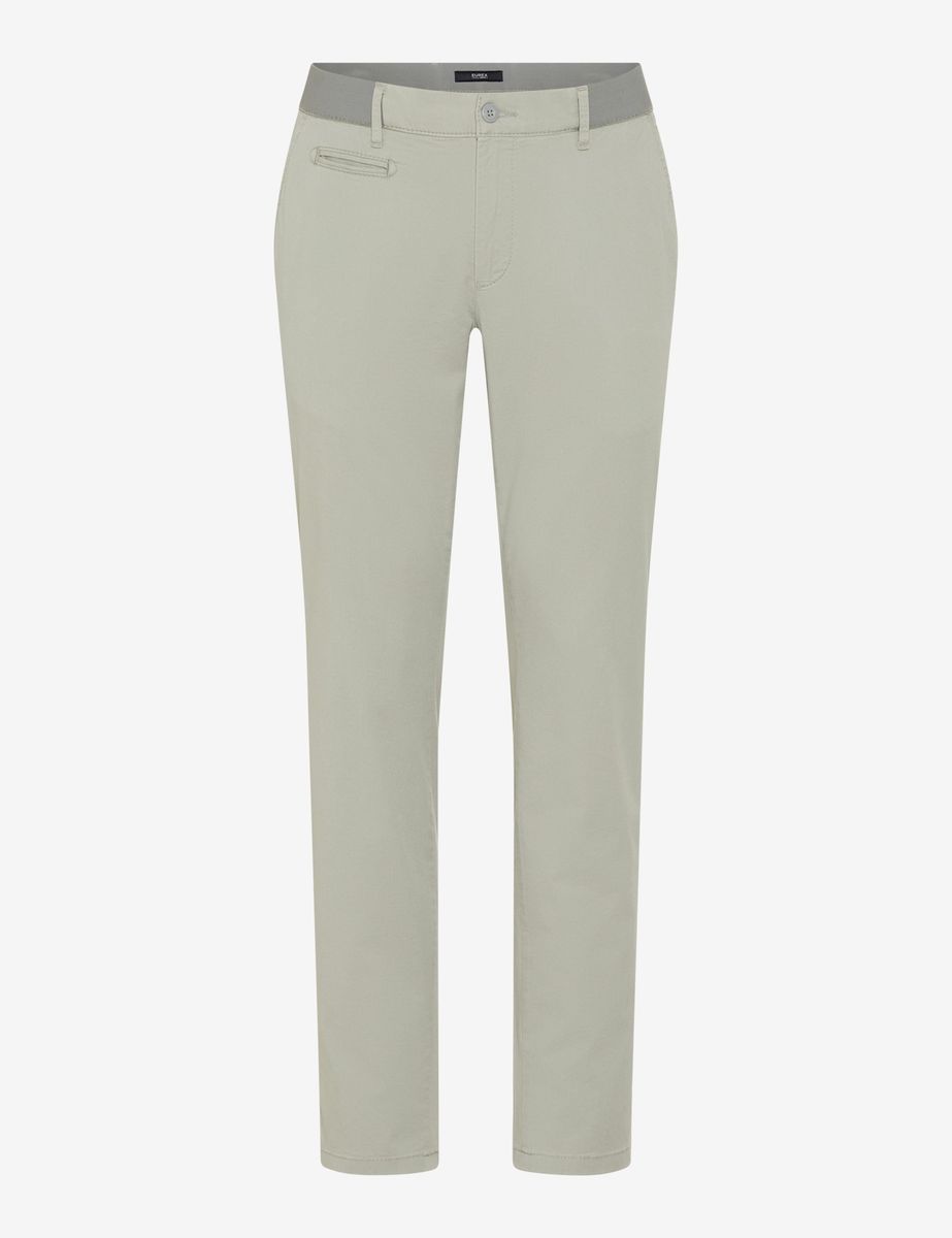 Herren Khaki Flatfront Hose