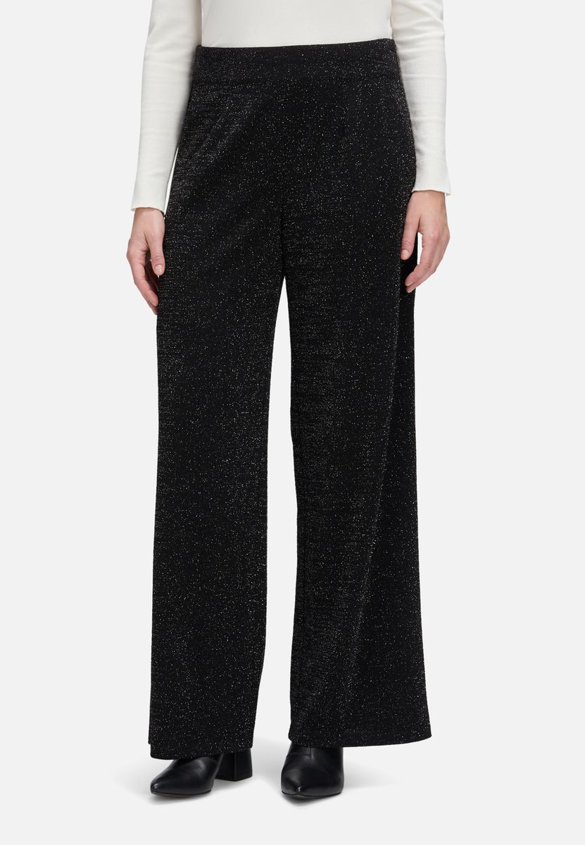 Funkelnde Marlenehose mit Relaxed Fit