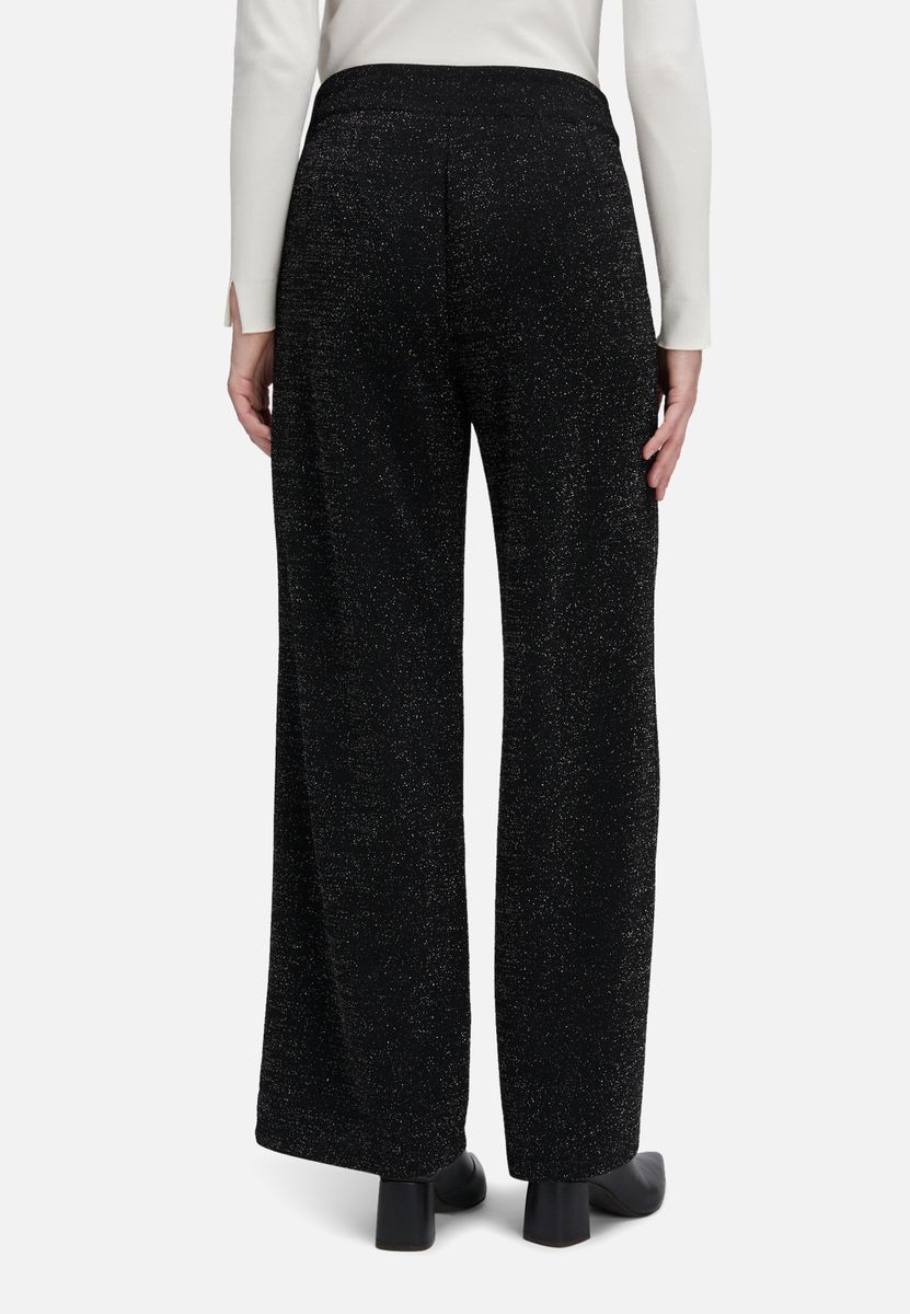 Funkelnde Marlenehose mit Relaxed Fit