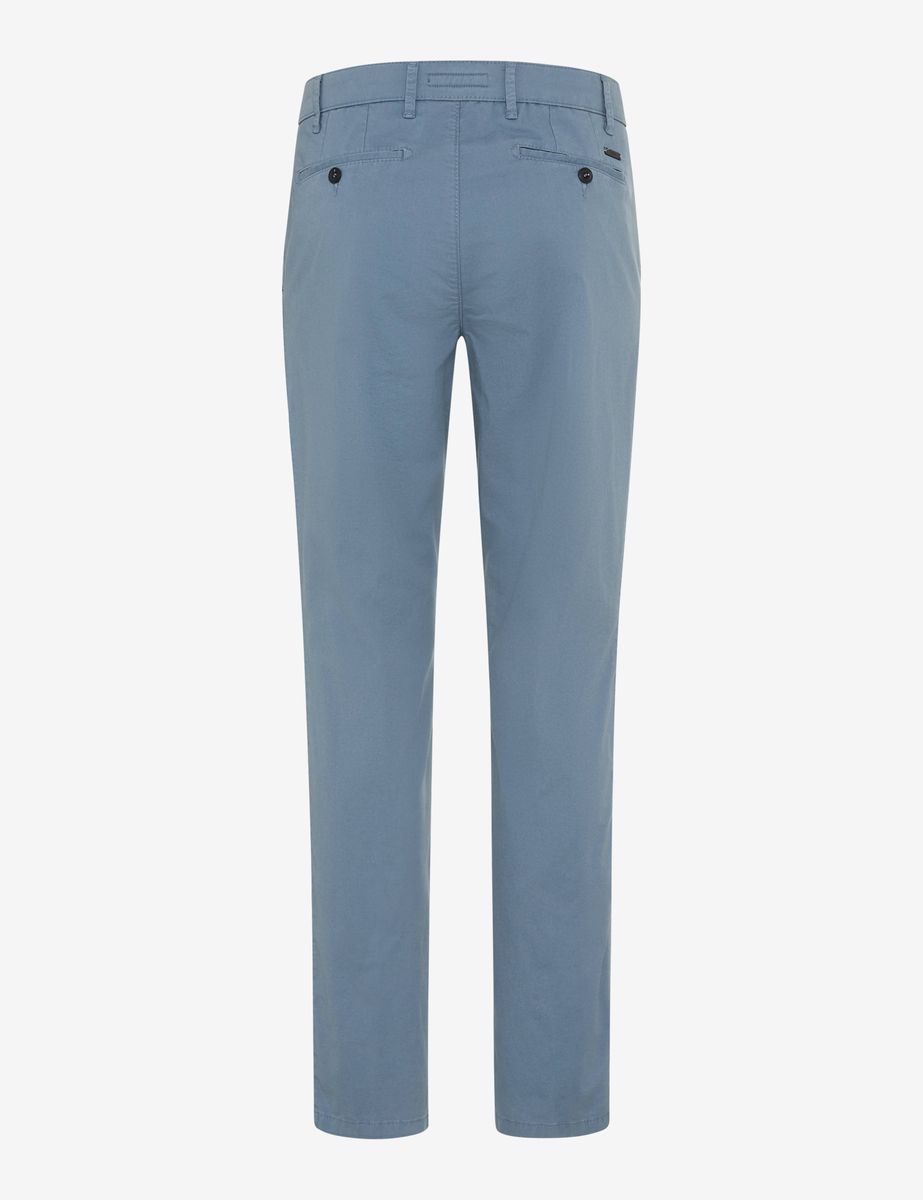 Herren Regular Fit Falten Chinos