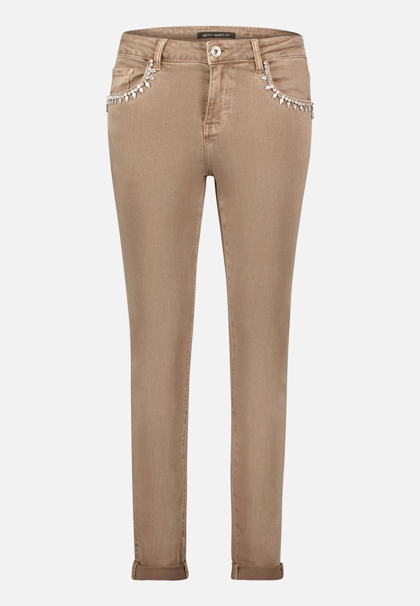 Stone-Wasch Slim Fit Jeans