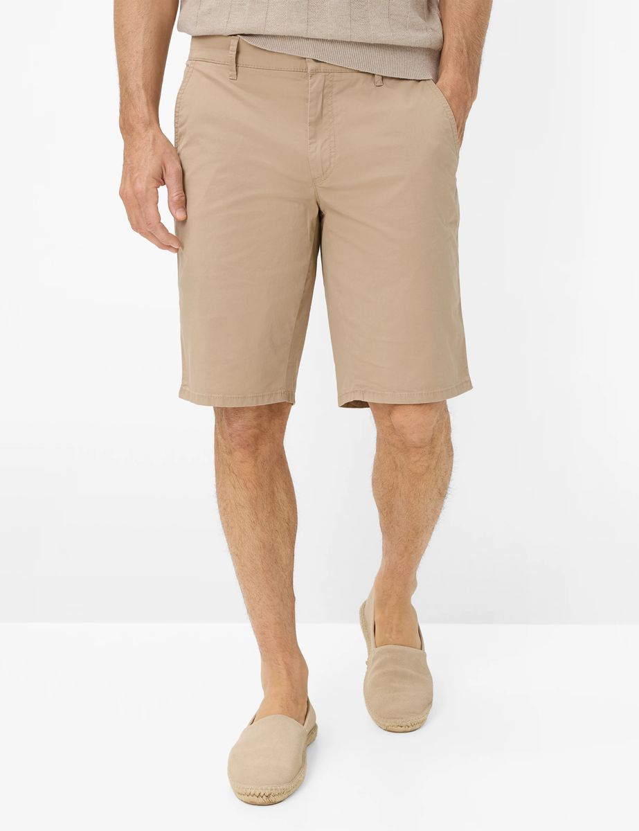 Klassische Twill Regular Fit Bermuda Shorts
