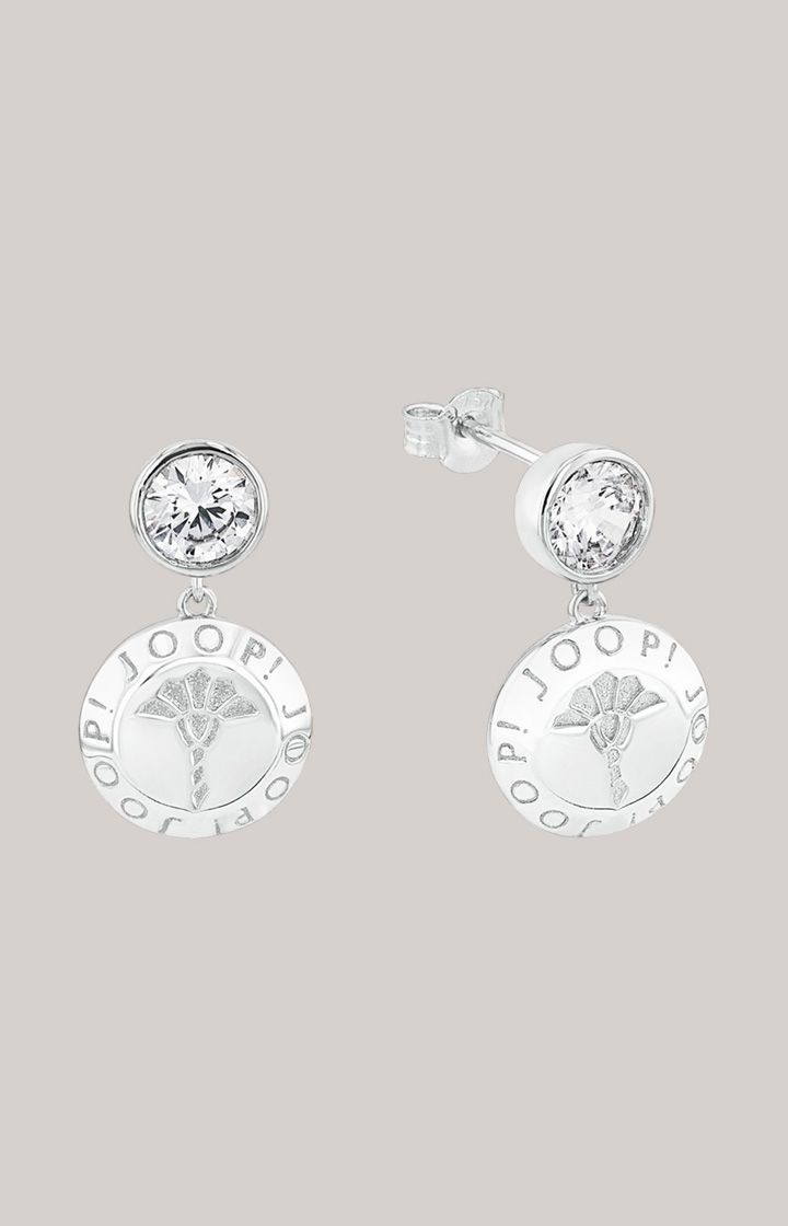 Ohrringe mit Zirkonia in Silber