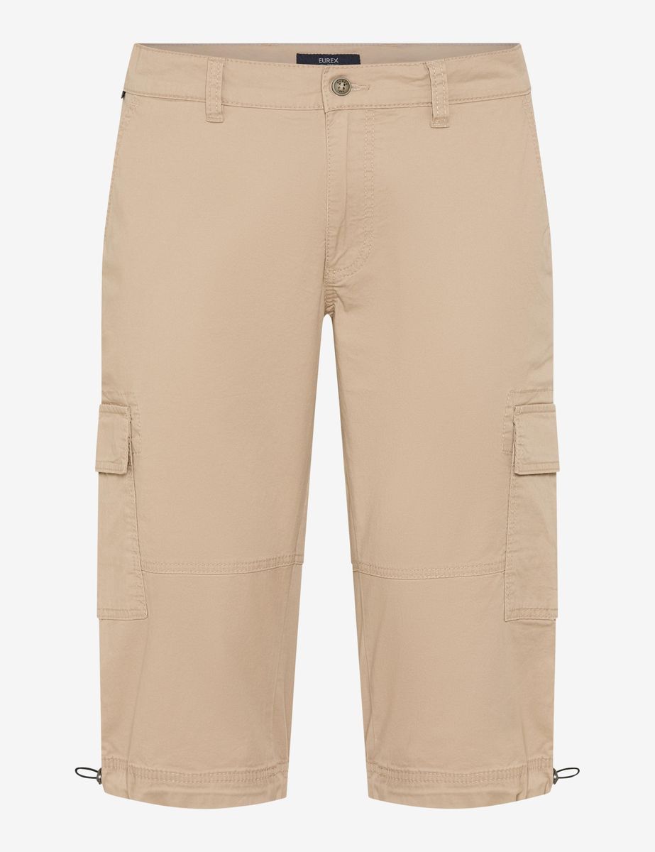 Herren Cargo Bermuda Shorts Beige