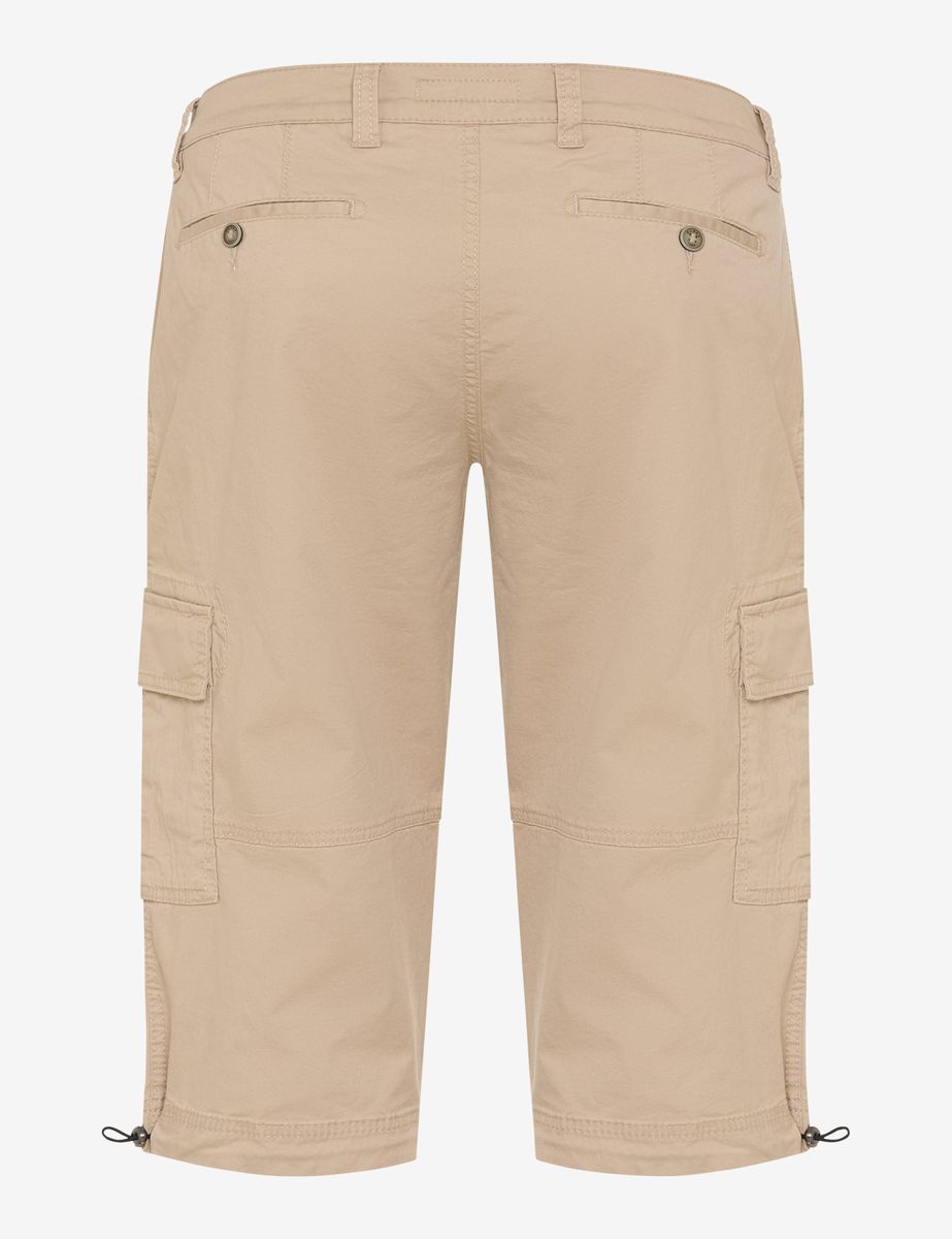 Herren Cargo Bermuda Shorts Beige