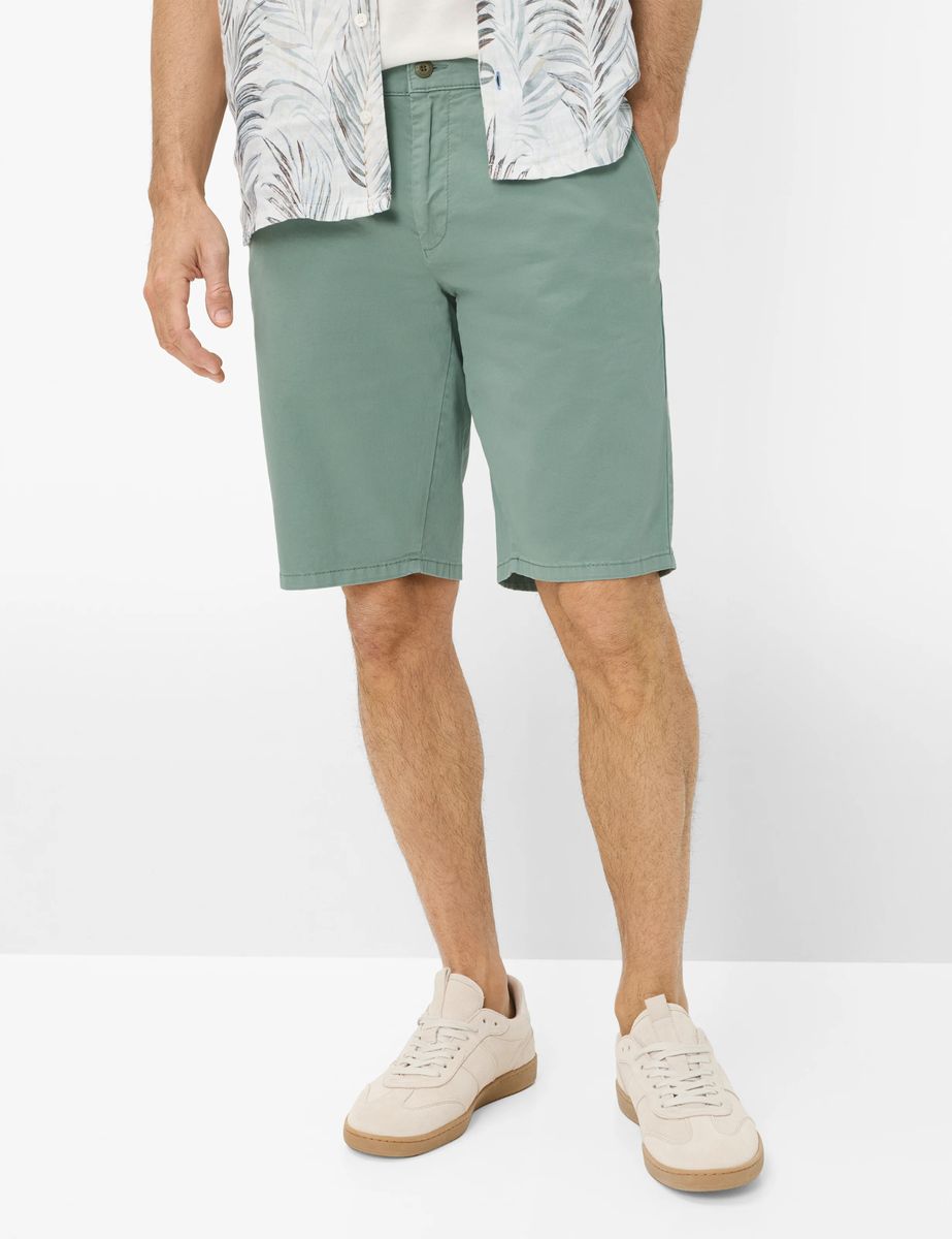 Herren Regular Fit Twill Bermuda Shorts