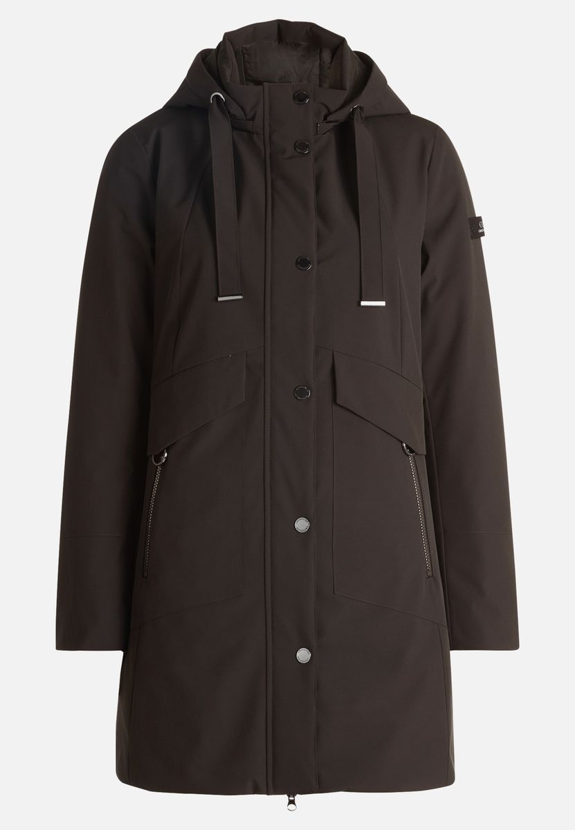 Athleisure Wasserdichte Outdoorjacke mit Kapuze