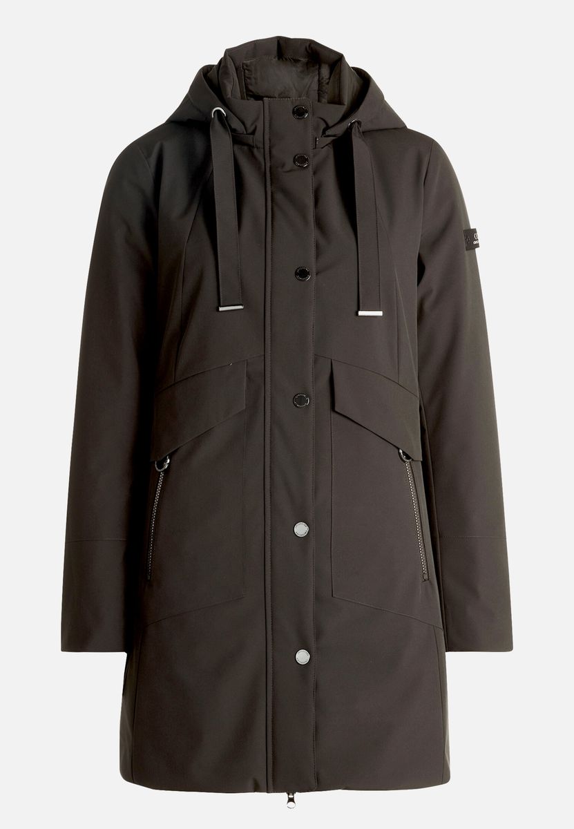 Athleisure Wasserdichte Outdoorjacke mit Kapuze