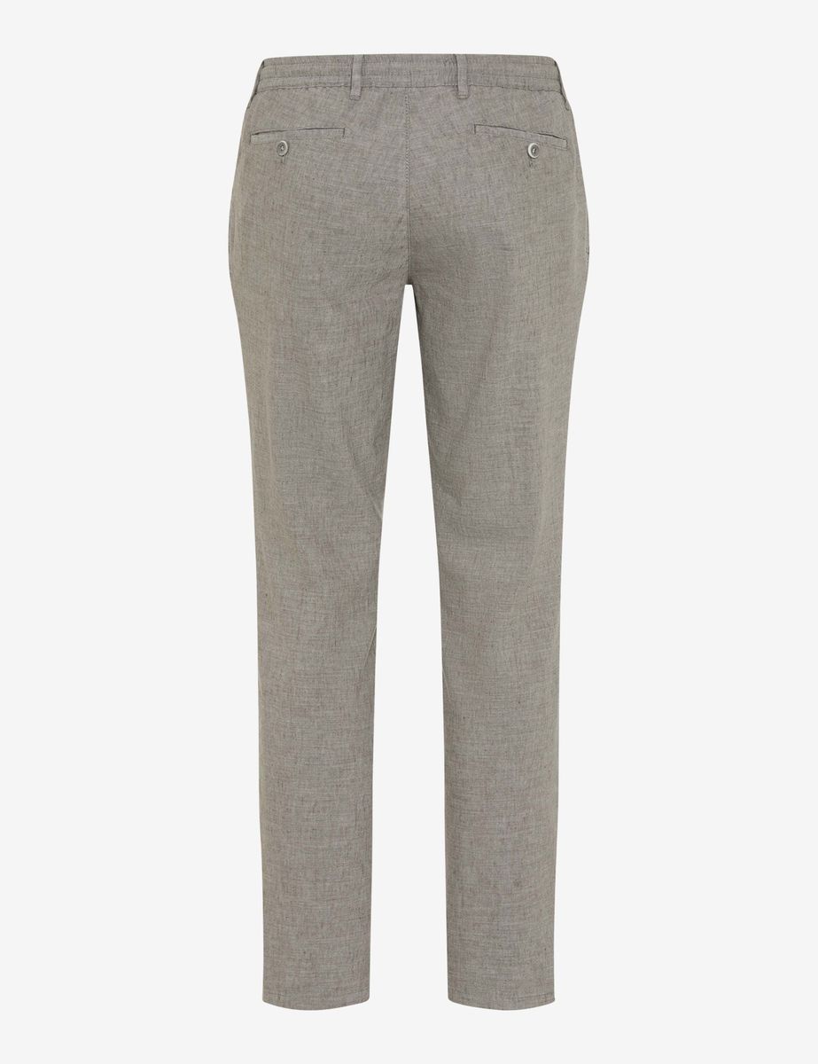 Herren Chino Hose Regular Fit Leinen
