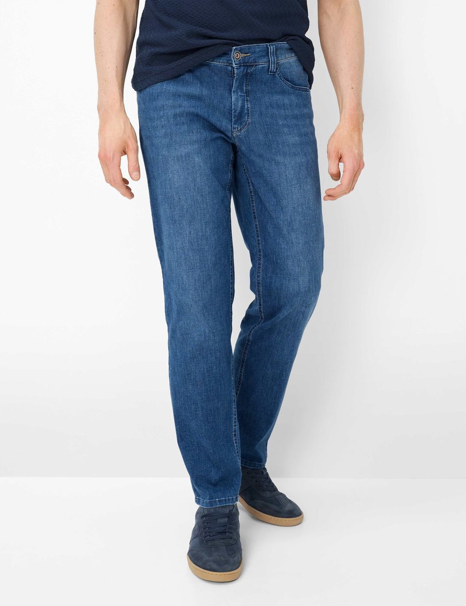 Klassische Straight-Leg Five-Pocket Jeans