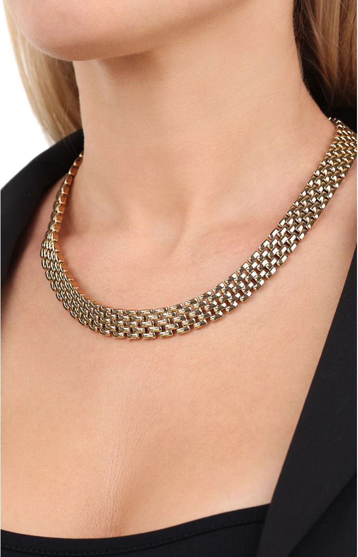 Collier-Halskette in Gold