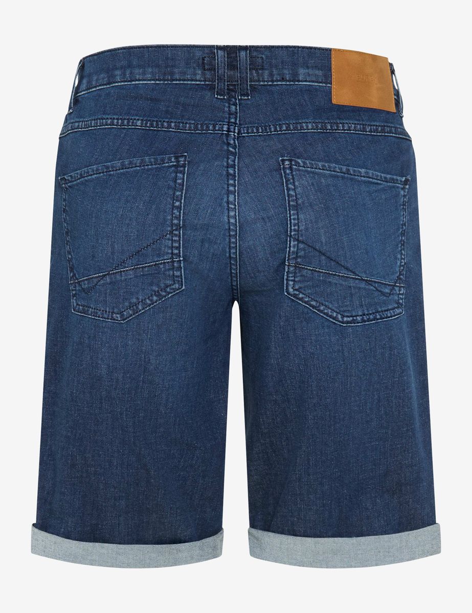Herren Denim Bermuda Shorts, Relaxte Passform