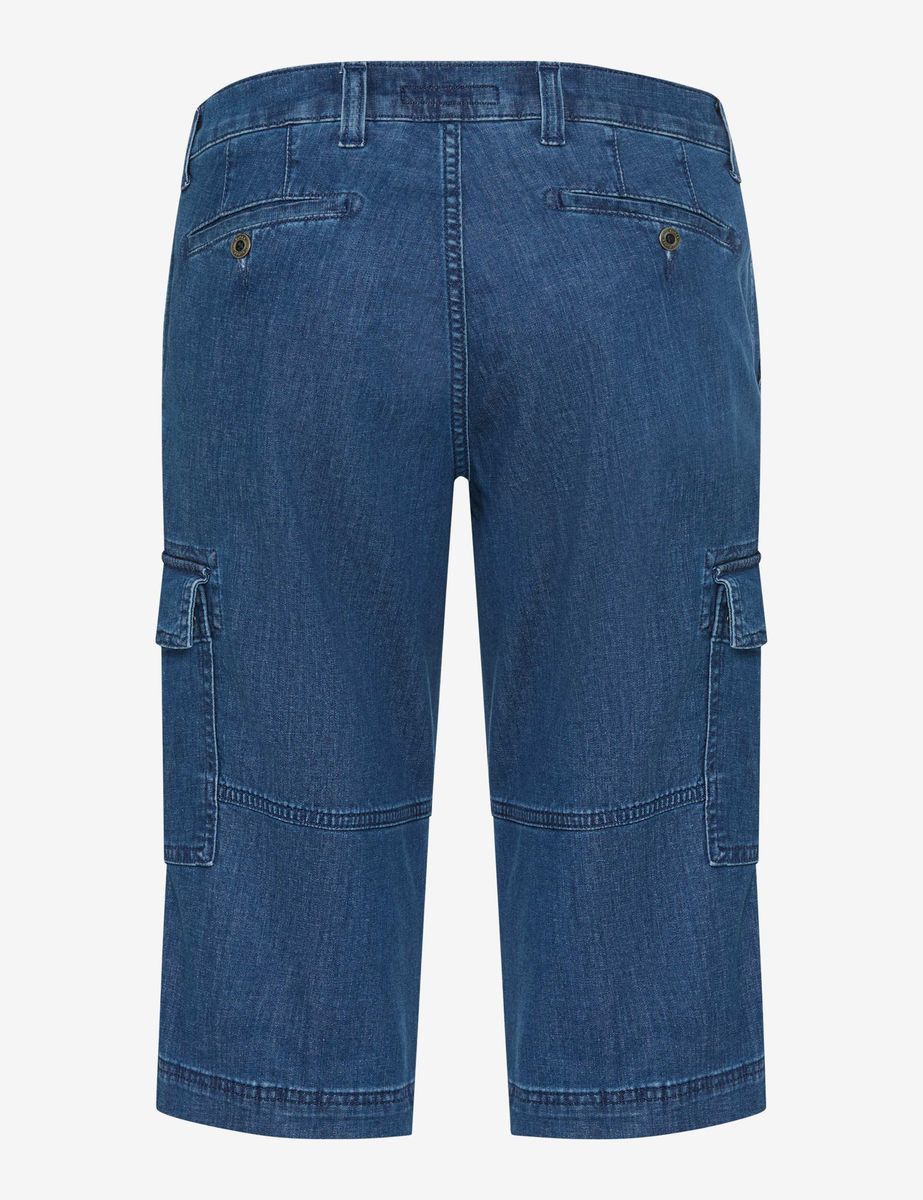 Herren 3/4 Cargo Jeanshose
