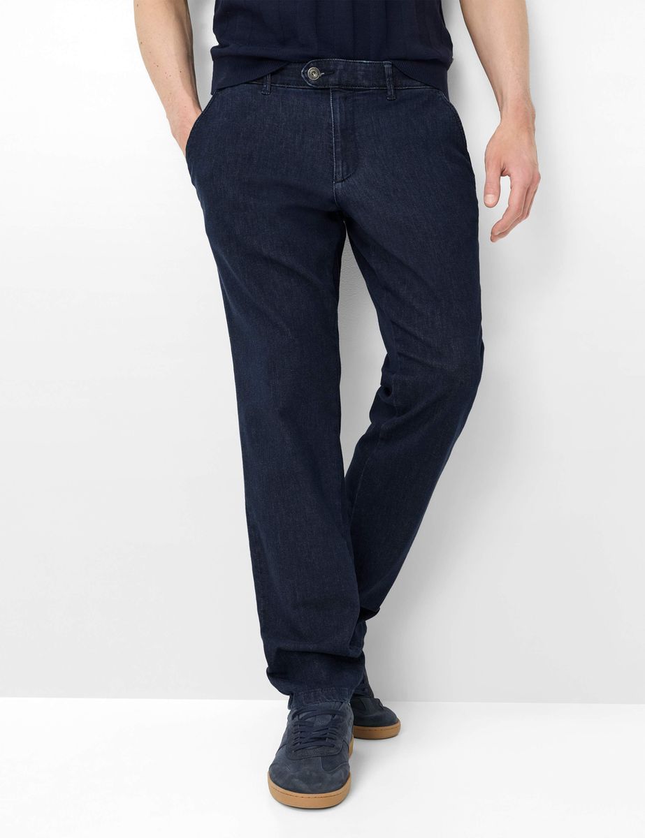 Herren Regular Fit Jeans in dunkler Waschung
