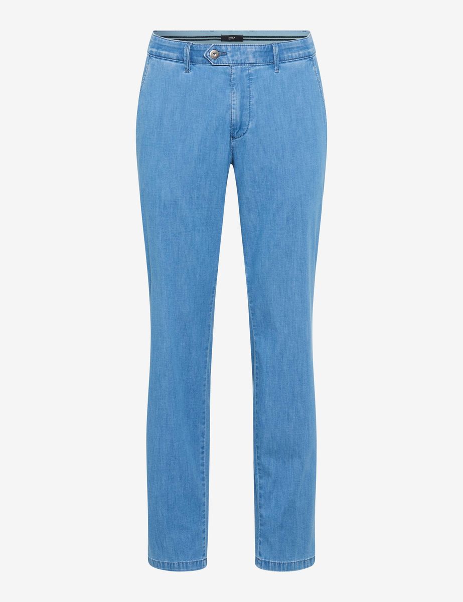 Herren Chino Hose aus hellem Denim