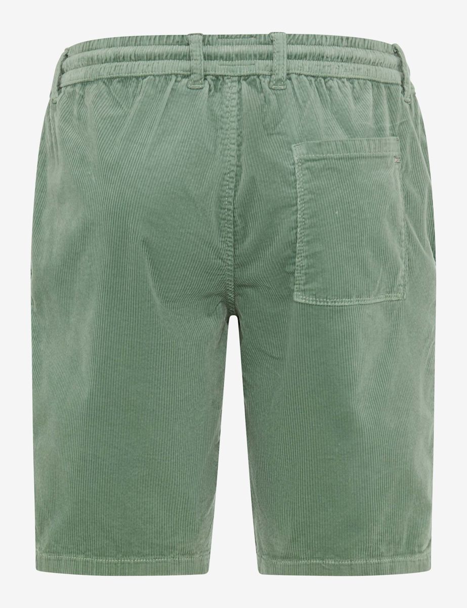 Herren Cord Modern Fit Bermuda Shorts