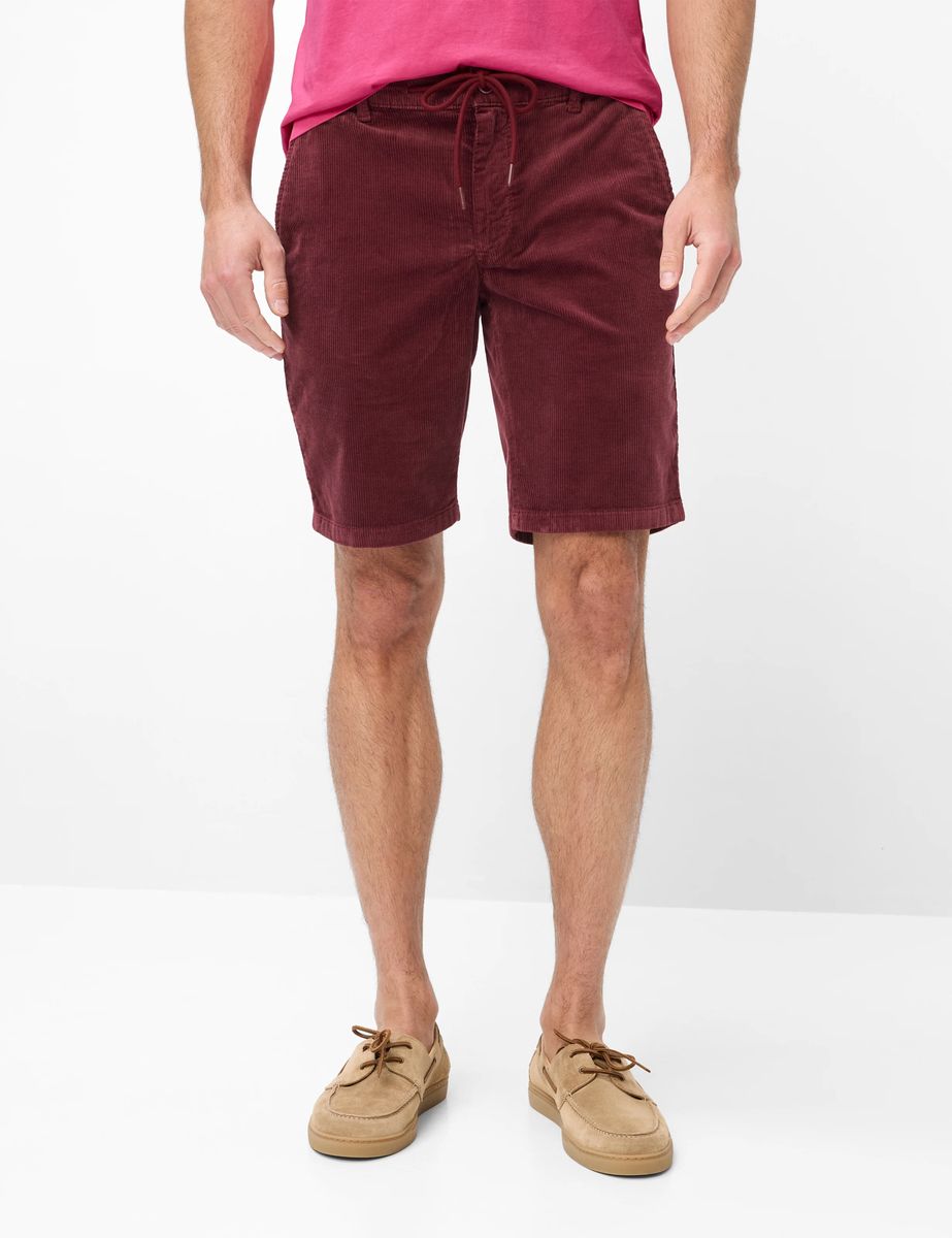 Herren Cord Kordelzug Bermuda Shorts