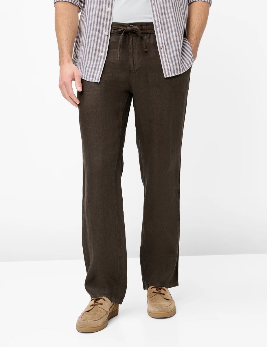 Brax Herren Chino Style ELIAS CHOCOLATE, dunkelbraun, Gr. 30/32