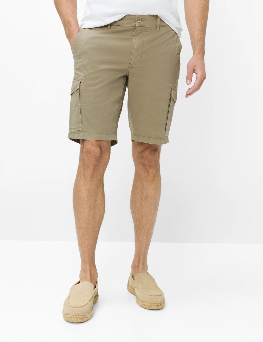 Brax Herren Bermuda Style BRAZIL JUNGLE Grün Khaki, grün - khaki, Gr. 30