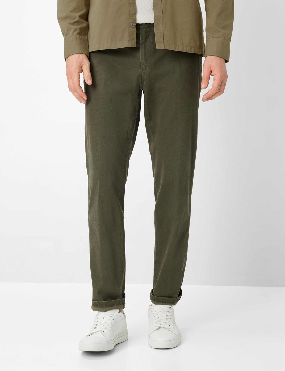 Herren Khakihose in Olivgrün