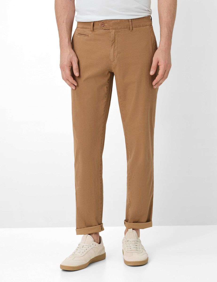 Herren Chino Regular Fit Freizeit Hose