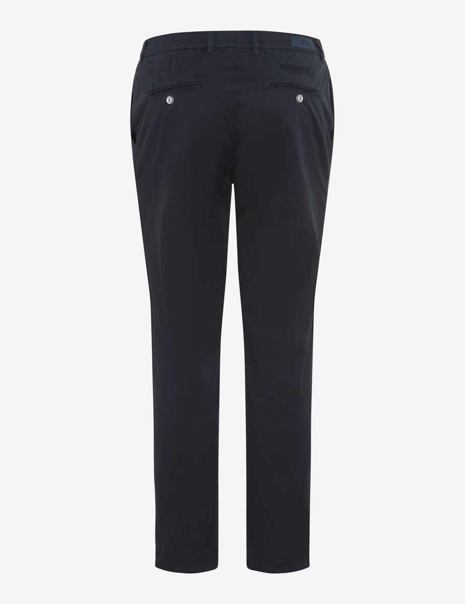 Herren Chino Hose Modern Fit Marineblau
