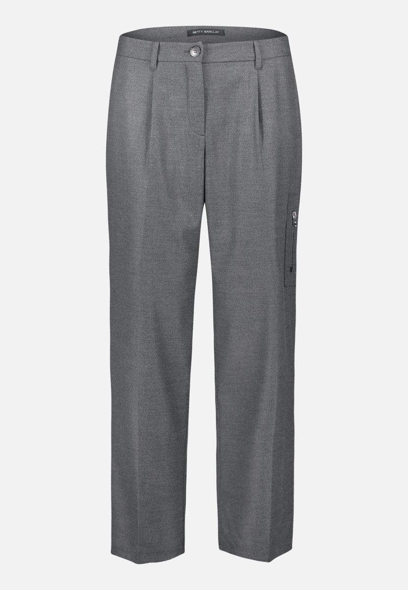 Lässige Cropped Freizeithose mit Relaxed Fit