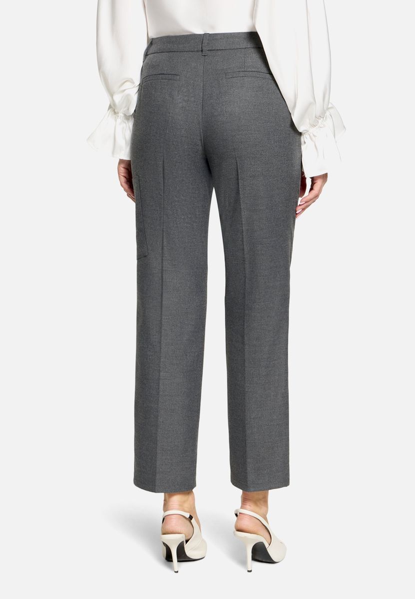 Lässige Cropped Freizeithose mit Relaxed Fit