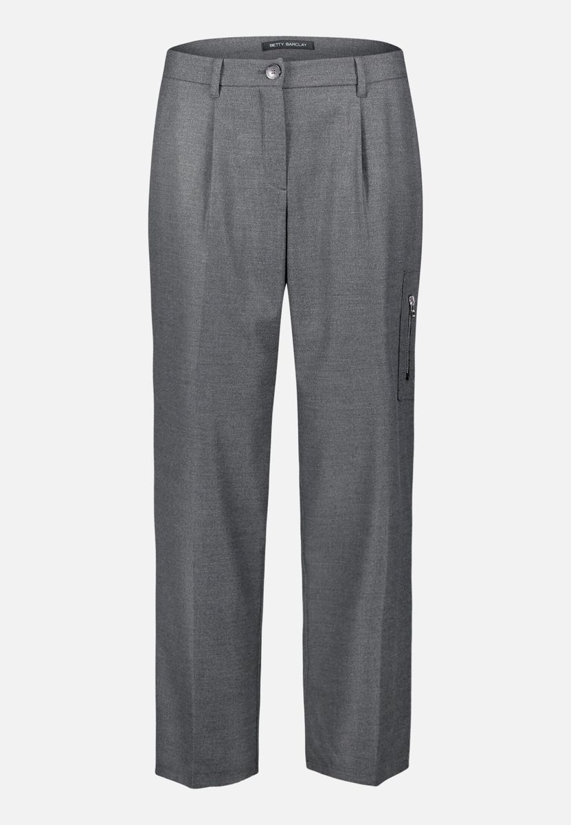 Lässige Cropped Freizeithose mit Relaxed Fit