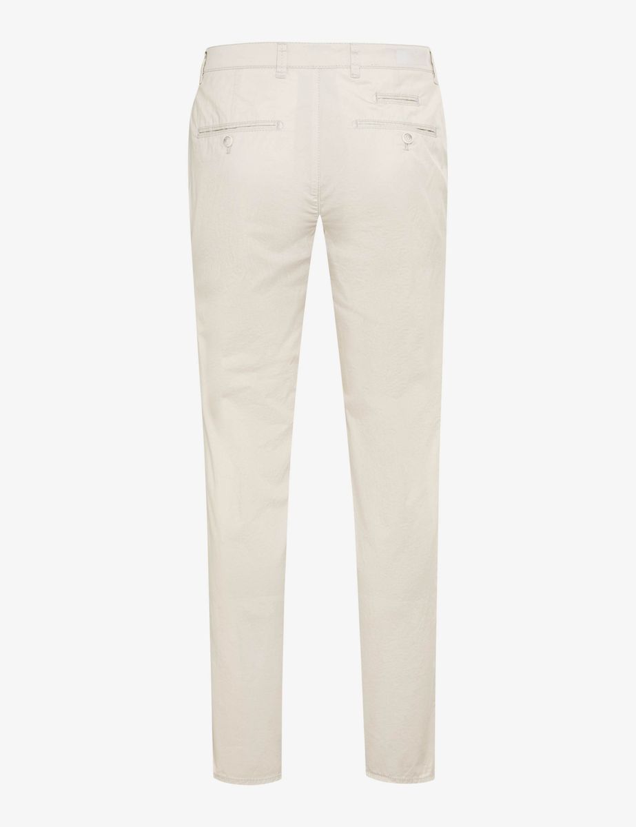 Herren Chino Hose Beige Modern Fit