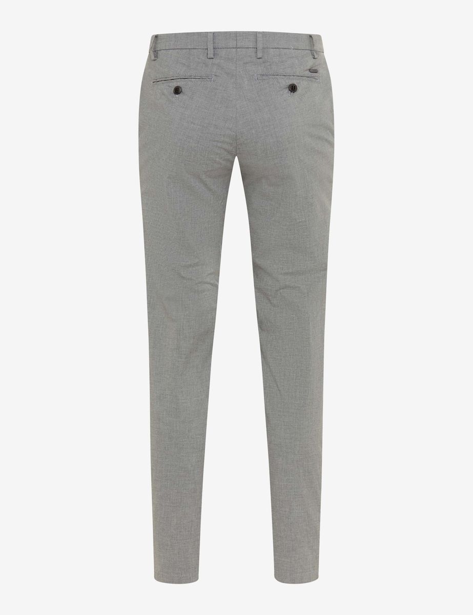 Herren Slim Fit Graue Chino Hose
