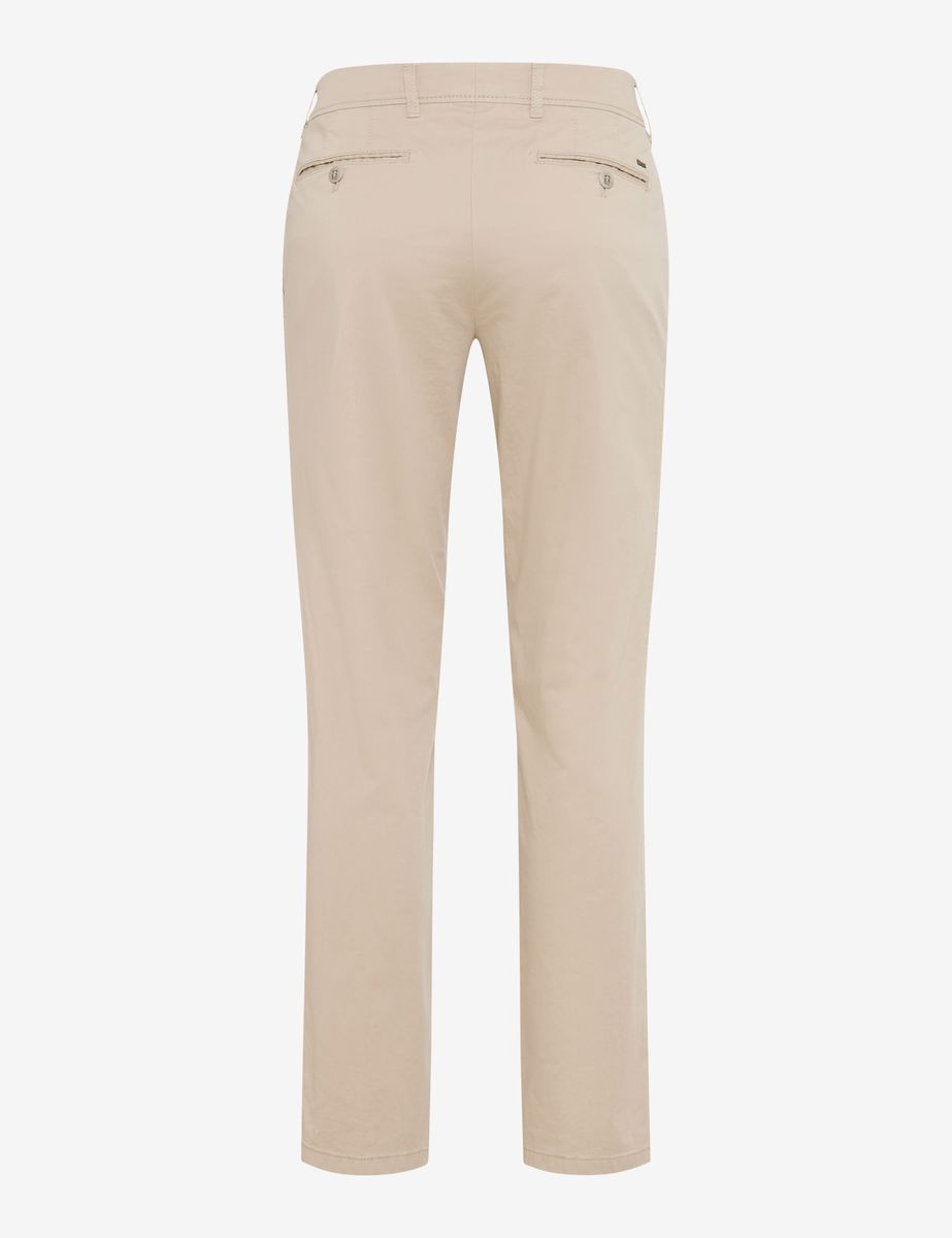 Herren Chino Hose Beige Regular Fit