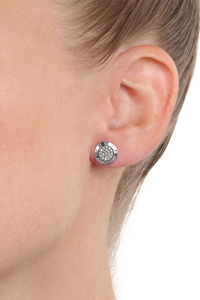 Ohrstecker mit Zirkonia in Silber