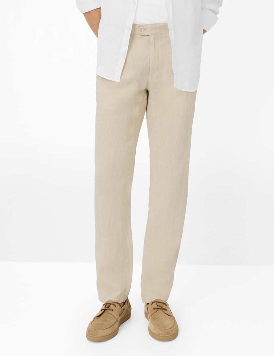 Herren Chino aus Leinen im Modern Fit