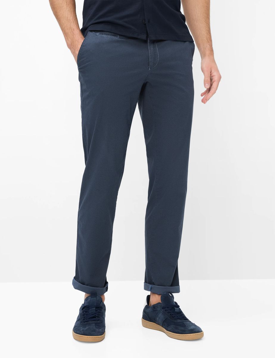 Brax Herren Chino Style FABIO NIGHT, dunkelblau, Gr. 30/32