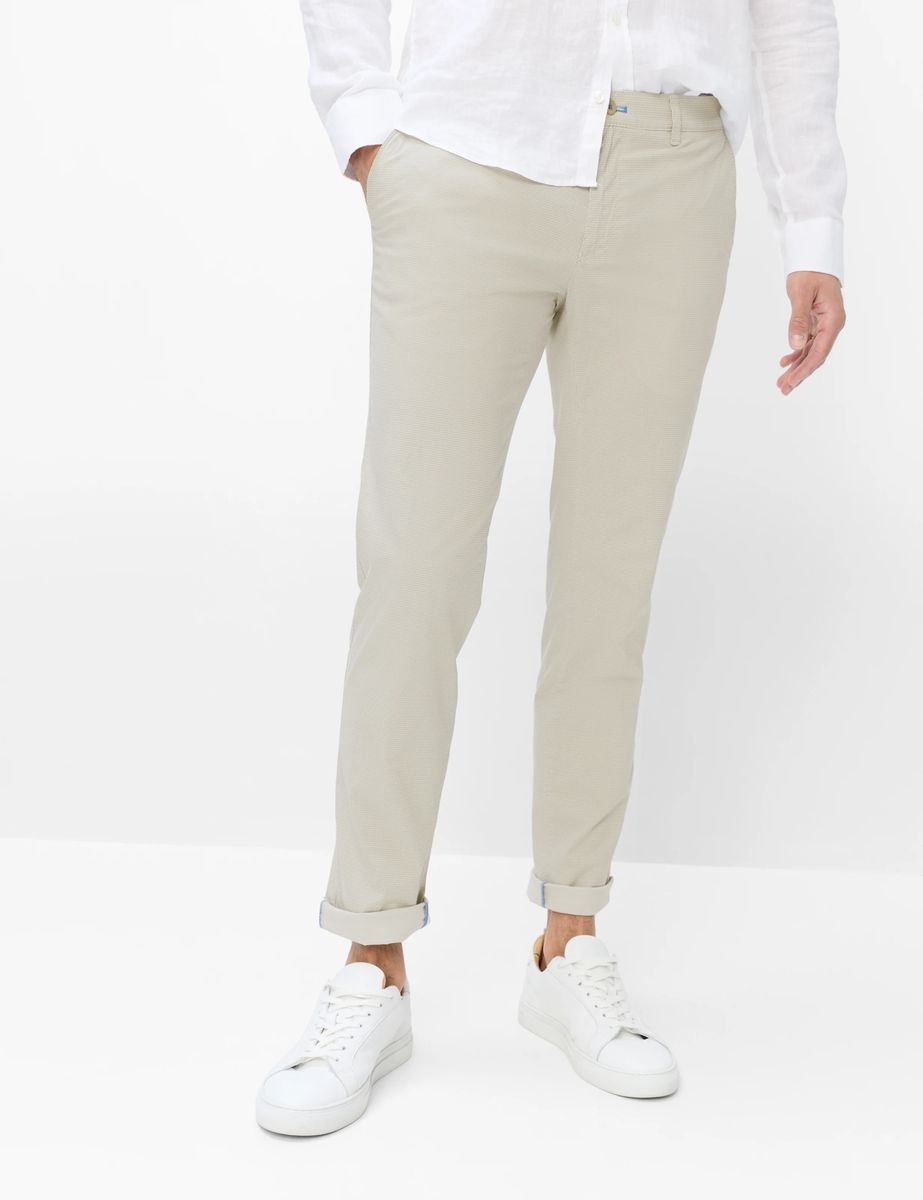 Brax Herren Chino Style FABIO SAND, hellbeige, Gr. 30/32