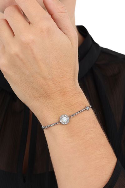 Armband mit Zirkonia in Silber