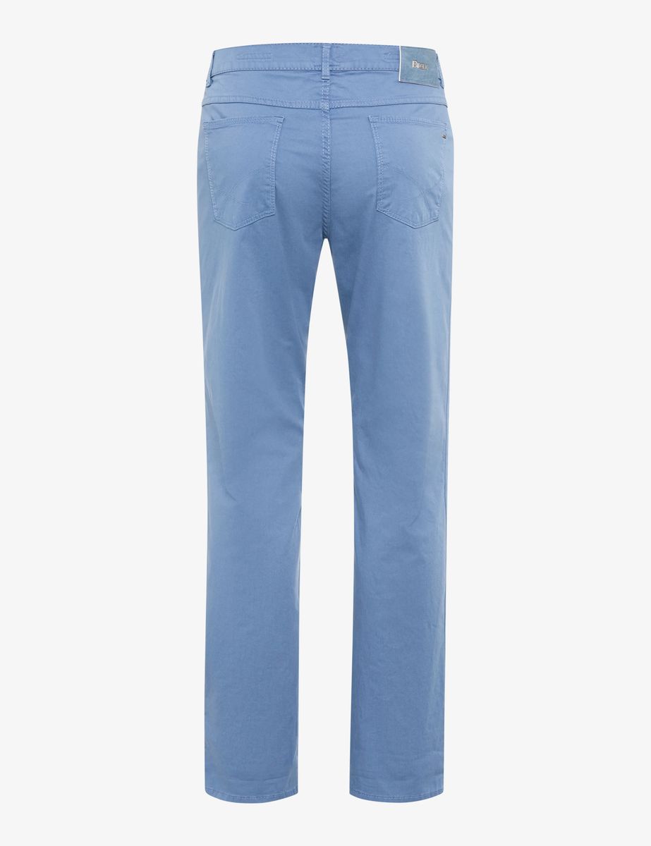 Leichte blaue Five-Pocket-Hose für Herren