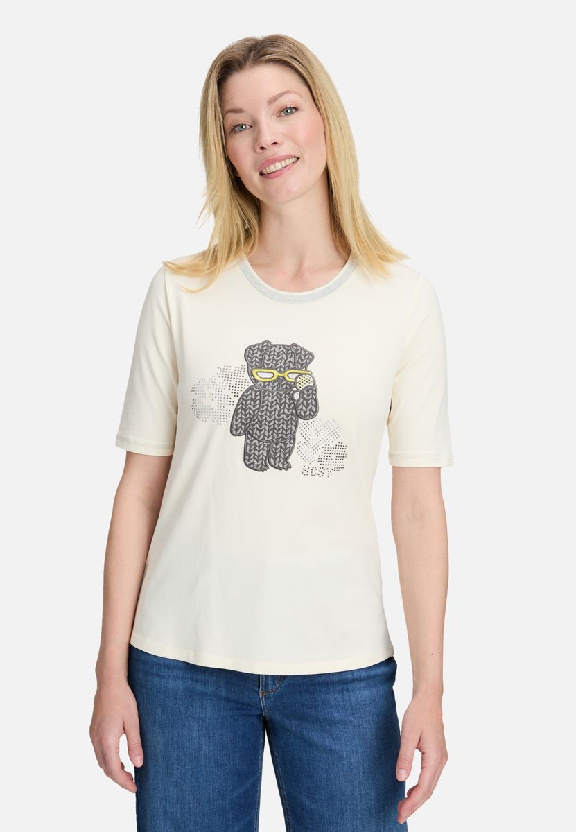 Grafik-T-Shirt mit Teddybärmotiv