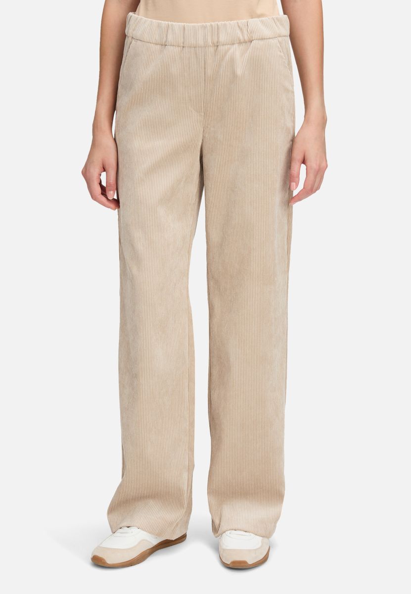 Lässige Cordhose mit Gummizug